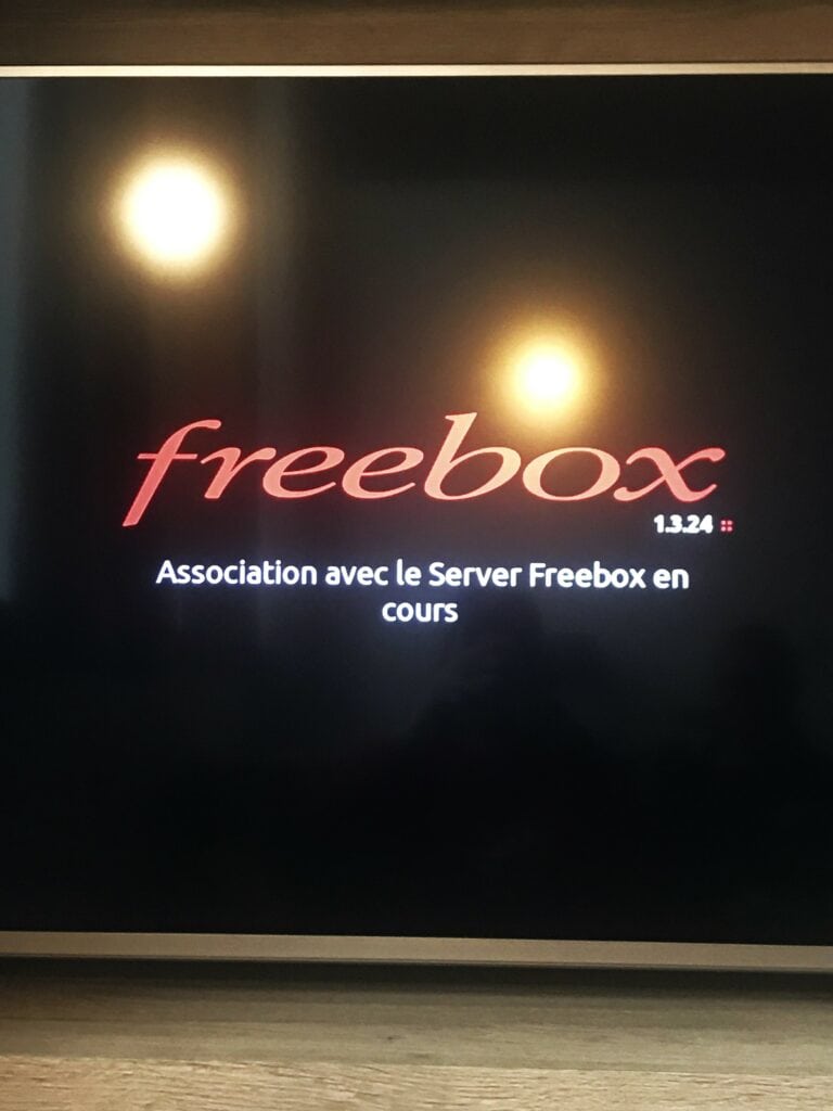 Freebox association en cours
