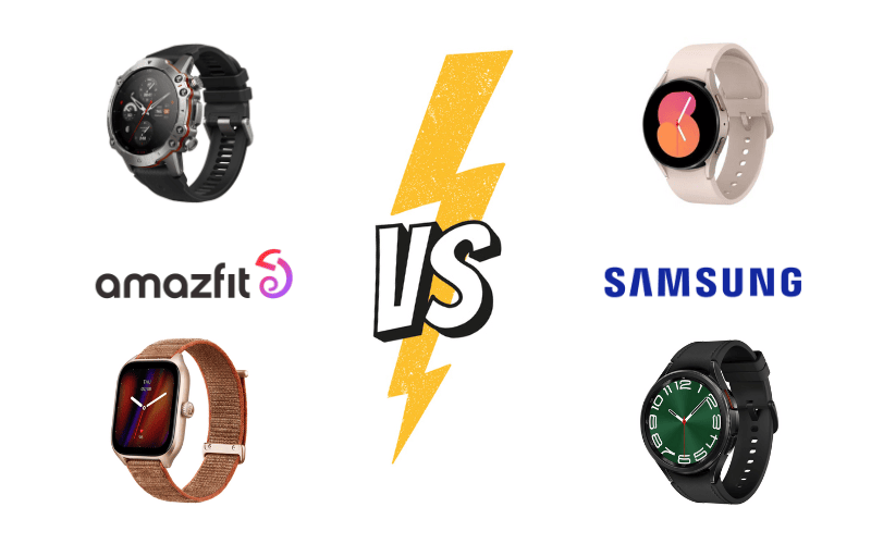 Montre Amazfit ou Samsung Galaxy Watch : Laquelle Choisir ?